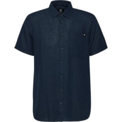 Mammut Kurzärmliges Alltagshemd mit Naturfasern Alvra Summer Shirt Men Blau S
