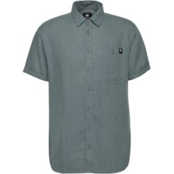 Mammut Kurzärmliges Alltagshemd mit Naturfasern Alvra Summer Shirt Men Grau L