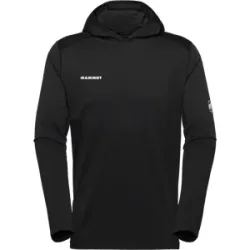 Mammut Leichter Kapuzenpulli mit integriertem Sonnenschutz Selun FL Sun Hoody Men Schwarz XL
