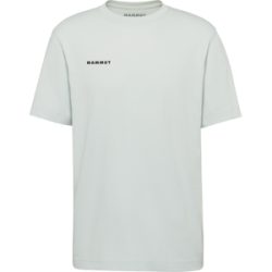 Mammut Gerade geschnittenes T-Shirt aus Baumwolle Base T-Shirt Men Mini Logo Grün XXL