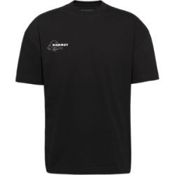 Mammut Locker geschnittenes T-Shirt aus ökologischer Baumwolle Base Relaxed T-Shirt Men Glacier Schwarz XXL