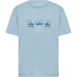 Mammut Alltags-T?Shirt aus 100 % ökologischer Baumwolle Base T-Shirt Playground Blau 140