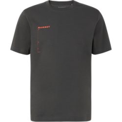 Mammut Gerade geschnittenes T-Shirt aus ökologischer Baumwolle Base T-Shirt Men Avy Grau S