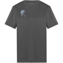 Mammut Mittelschweres T?Shirt aus 100 % ökologischer Baumwolle Base T-Shirt Women Misty Mountain Grau L
