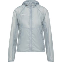 Mammut Leichter Windbreaker  Valley Light WB Hooded Jacket Women Grau XS