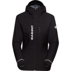 Mammut Ultraleichte, wasserdichte Hardshelljacke Aenergy TR HS Hooded Jacket Women Schwarz XS
