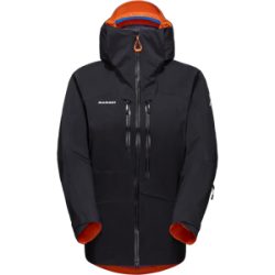 Mammut Freetouring-Hardshelljacke für (Gewichts-)Minimalistinnen Eiger Free Advanced HS Hooded Jacket Women Schwarz XS