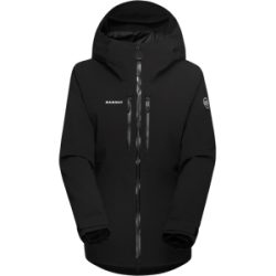 Mammut Isolierte All-Mountain-Skijacke Stoney HS Thermo Hooded Jacket Women Schwarz L