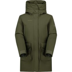 Mammut Hardshell-Thermomantel Floeberg HS Thermo Hooded Coat Women Grün XL