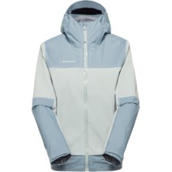 Mammut Strapazierfähige Allwetter-Hardshell-Wanderjacke Ducan Guide HS Hooded Jacket Women Grün XS