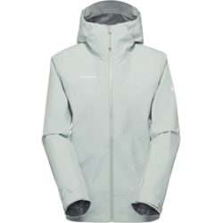 Mammut Funktionelle 3-lagige GORE-TEX Wanderjacke Crater Light HS Hooded Jacket Women Grün XL