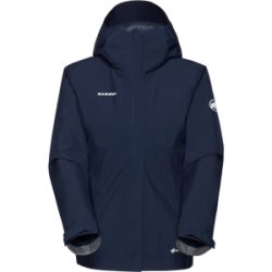 Mammut Minimalistische 2L-GORE-TEX-Hardshell-Wanderjacke Treeline Light HS Hooded Jacket Women Blau XXL