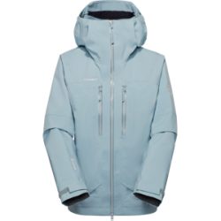 Mammut Strapazierfähige GORE-TEX Pro All-Mountain-Jacke Crater Pro HS Hooded Jacket Women Blau L