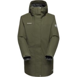 Mammut Wasserdichter Daunen-Isolationsparka für den Alltag Treeline HS Thermo Hooded Parka Women Grün XL