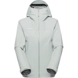 Mammut Leichte, zuverlässige Hardshelljacke für die Berge Crag HS Hooded Jacket Women Grün XS