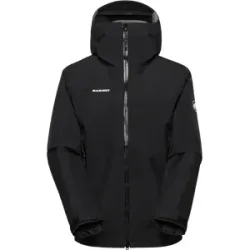 Mammut Wasserdichte Hardshell-Funktionsjacke für die Berge Alto Guide HS Hooded Jacket Women Schwarz L