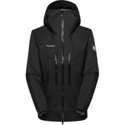 Mammut Ultraleichte, kompakte Hardshelljacke für die Berge Taiss Light HS Hooded Jacket Women Schwarz XS