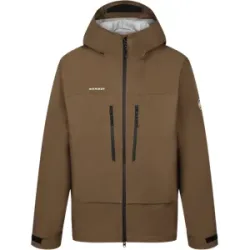 Mammut Alltagstaugliche wasserdichte Hardshelljacke Valley HS Jacket Brown S