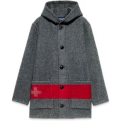Mammut Winterjacke aus Wolle im Vintage-Stil x Cabourn Direttissima Blanket Jacket Brown L