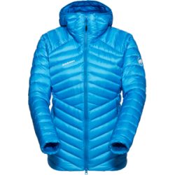 Mammut Funktionale Performance-Daunenjacke für das ganze Jahr Broad Peak IN Hooded Jacket Women Blau XS