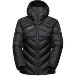 Mammut Sehr leichte Daunenjacke für alpine Bedingungen Taiss IN Hooded Jacket Women Schwarz L