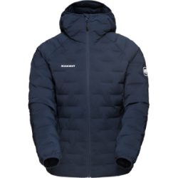 Mammut Isolationsjacke aus 100 % recycelten Materialien Sender IN Hooded Jacket Women Blau XXL