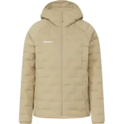 Mammut Isolationsjacke aus 100 % recycelten Materialien Sender IN Hooded Jacket Women Brown L