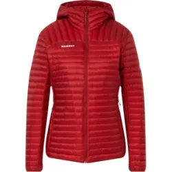 Mammut Vielseitige Daunenjacke für die Berge Broad Peak Light IN Hooded Jacket Women Rot S