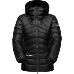 Mammut Vielseitige, leichte Daunen-Isolationsjacke Eiger Nordwand Light Down IN Hooded Jacket Women Schwarz XS