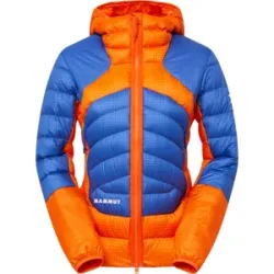 Mammut Vielseitige, leichte Daunen-Isolationsjacke Eiger Nordwand Light Down IN Hooded Jacket Women Orange XL
