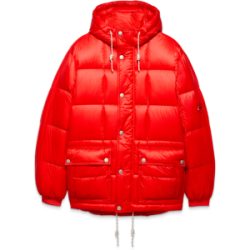 Mammut Isolierte Steppjacke im Retro-Stil x Cabourn Direttissima IN Hooded Jacket Rot XL