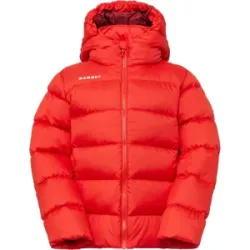 Mammut Alltagstaugliche Steppjacke mit Daunenisolierung Waymarker IN Hooded Jacket Rot 164