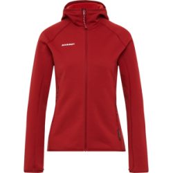 Mammut Die etwas andere Fleecejacke Aconcagua ML Hooded Jacket Women Rot L