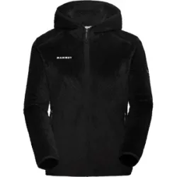 MAMMUT Damen Fleecejacke Innominata Hoodie schwarz | XL