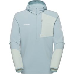 Mammut Technischer Midlayer für jedes Abenteuer Madris Light ML Half Zip Hoody Men Blau S