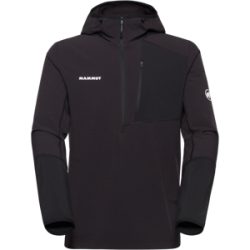Mammut Technischer Midlayer für jedes Abenteuer Madris Light ML Half Zip Hoody Men Schwarz XL