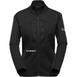 Mammut Strapazierfähige, atmungsaktive Midlayer-Bergjacke Eiger Nordwand Advanced ML Jacket Women Schwarz M