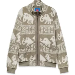 Mammut Fleecejacke aus Merinowolle im Vintage-Stil x Cabourn Direttissima Wool ML Jacket Brown XXL