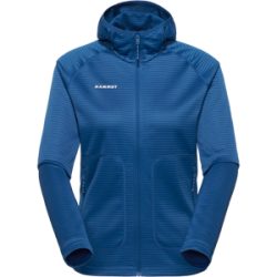 Mammut Multifunktionale Midlayer-Jacke mit Kapuze Crag ML Hooded Jacket Women Blau L