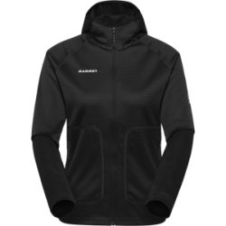 Mammut Multifunktionale Midlayer-Jacke mit Kapuze Crag ML Hooded Jacket Women Schwarz M