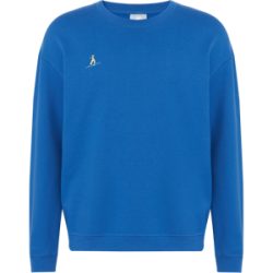 Mammut Warmer Rundhalspullover aus 100 % ökologischer Baumwolle Base ML Crew Neck Men Ski Tour Blau L