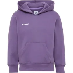 Mammut Hoodie aus 100 % ökologischer Baumwolle Base ML Hoody Lila 128