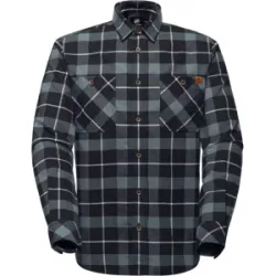 Mammut Weiches, leichtes Flanellhemd zum Wohlfühlen Alvra Longsleeve Shirt Men Schwarz XL
