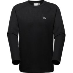 Mammut Langärmliges Oberteil für den Alltag Waffle Longsleeve Schwarz XS