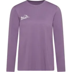 Mammut Feuchtigkeitsableitendes, langärmliges Wander-T-Shirt Mountain Longsleeve T-Shirt Women Bluemlisalphorn Lila L