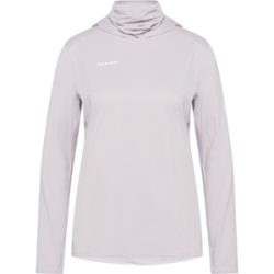 Mammut Leichter Kapuzenpulli mit integriertem Sonnenschutz Selun FL Sun Hoody Women Lila XL