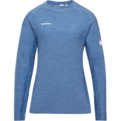 Mammut Vielseitiges Thermo-Langarmshirt mit Wolle Tree Wool Thermal FL Longsleeve Women Blau XL