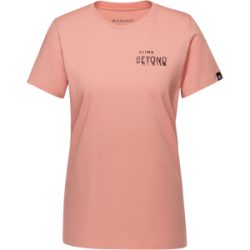 Mammut Lässiges Klettershirt mit Print Massone T-Shirt Women Dreaming Rot M