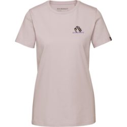Mammut Kletter-T?Shirt aus 100 % ökologischer Baumwolle Massone T-Shirt Women Hold Lila S