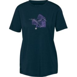Mammut Multifunktions-T-Shirt Mountain T-Shirt Women 4208m Blau S